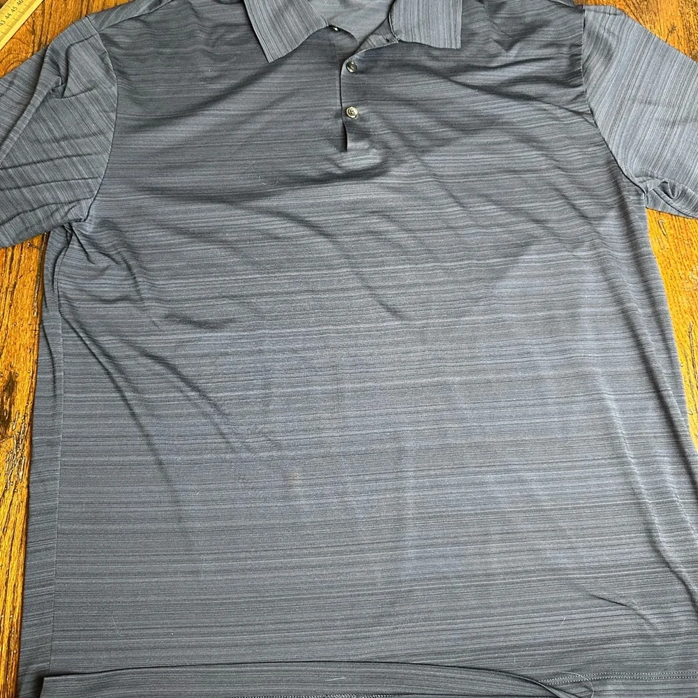 Nike Navy Difit Polo Shirt Performance Short Sleeve L‎